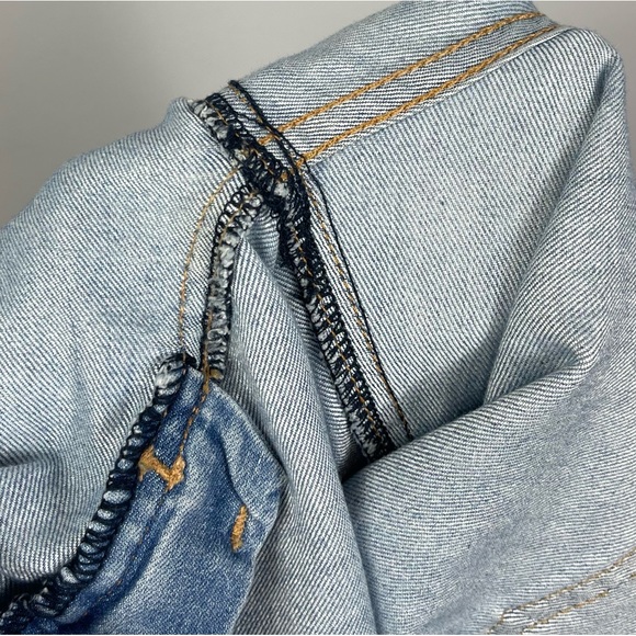 Rag & Bone Raw Hem Frayed Cuff Skinny Jeans in Blue Cln Birdie Light Wash Y2K 26 - Picture 13 of 15